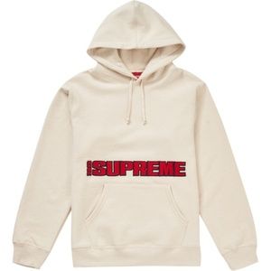 Supreme Blockbuster Hooded Sweatshirt (Natural) L